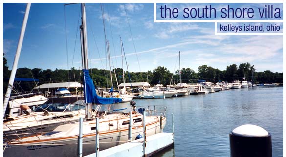 the south shore villa at kelleys island, ohio
